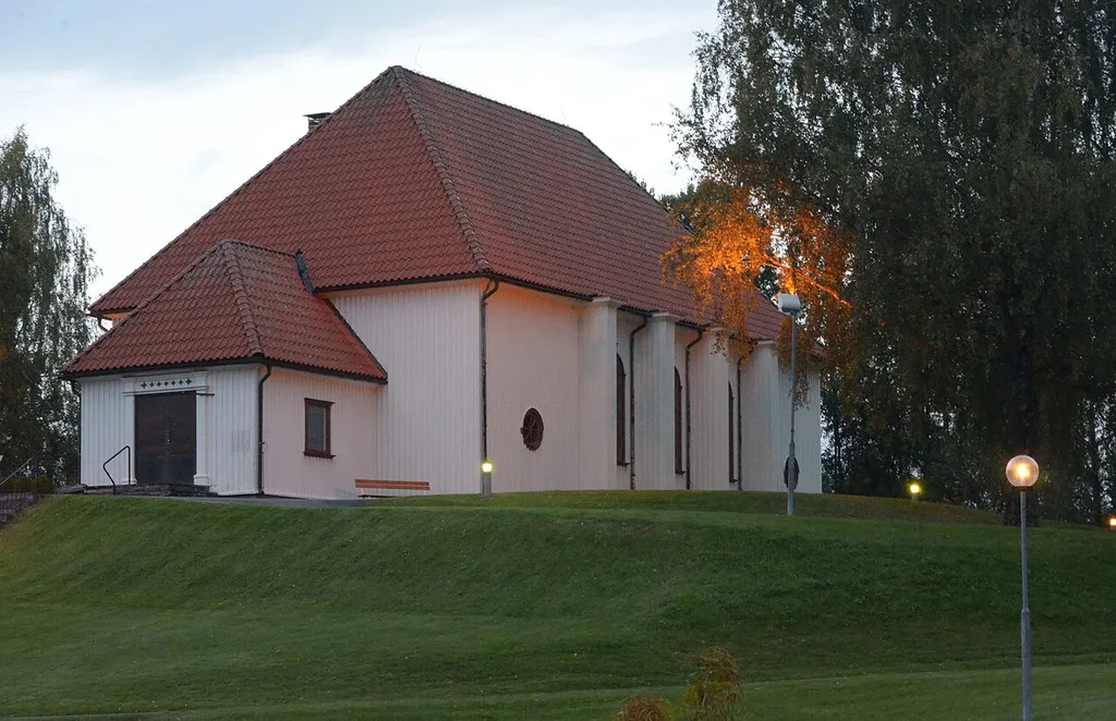 Bengtsfors kyrka This is a photo of an ecclesiastical monument in Sweden, number 21300000002342 (sub-number: 21420000028834) in the RAÄ buildings database.