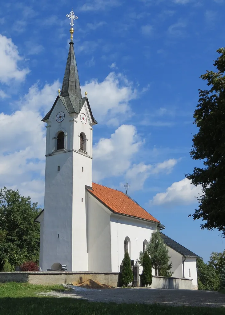 Church in Sinja Gorica, Municipality of Vrhnika, Slovenia