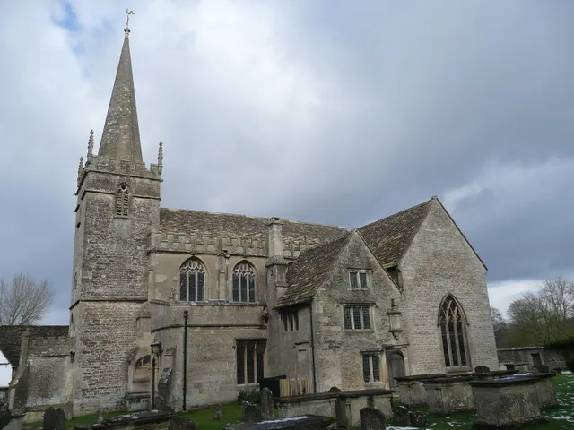 St. Cyriacs church, Lacock Viewed from the south-west.