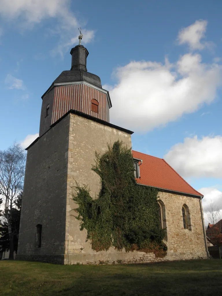 Church in Mehrstedt (Schlotheim) in Thuringia