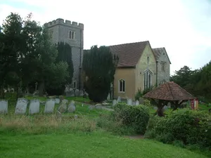 Lych-gate to Church of St John the Baptist's Churchyard
