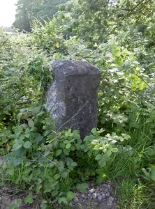 Milestone Opposite Churchyard Of Church Of St Denys