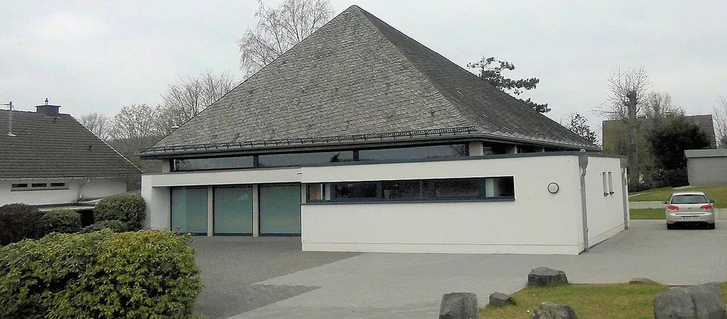 Evangelische Kirche in Winterborn, Gemeinde Nümbrecht, Deutschland