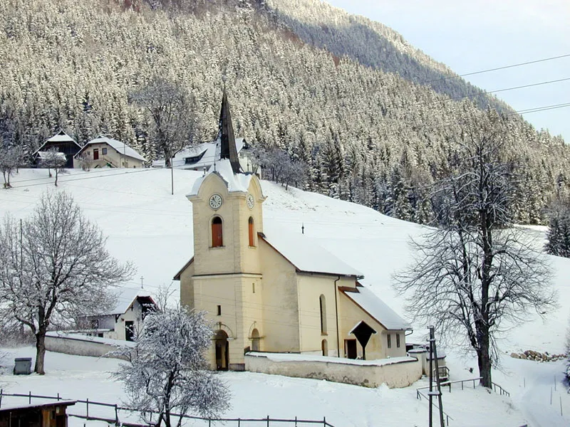 The parish church of Windisch Bleiberg