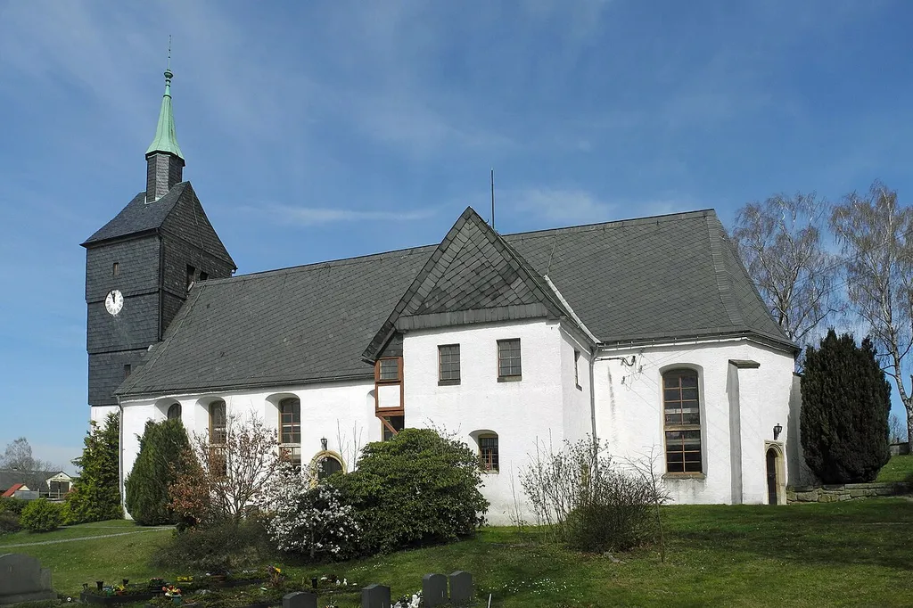 Dorfkirche in Stürza, Hohnsteiner Straße 67