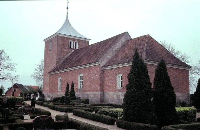 Sjørslev Kirke, set fra sydøst