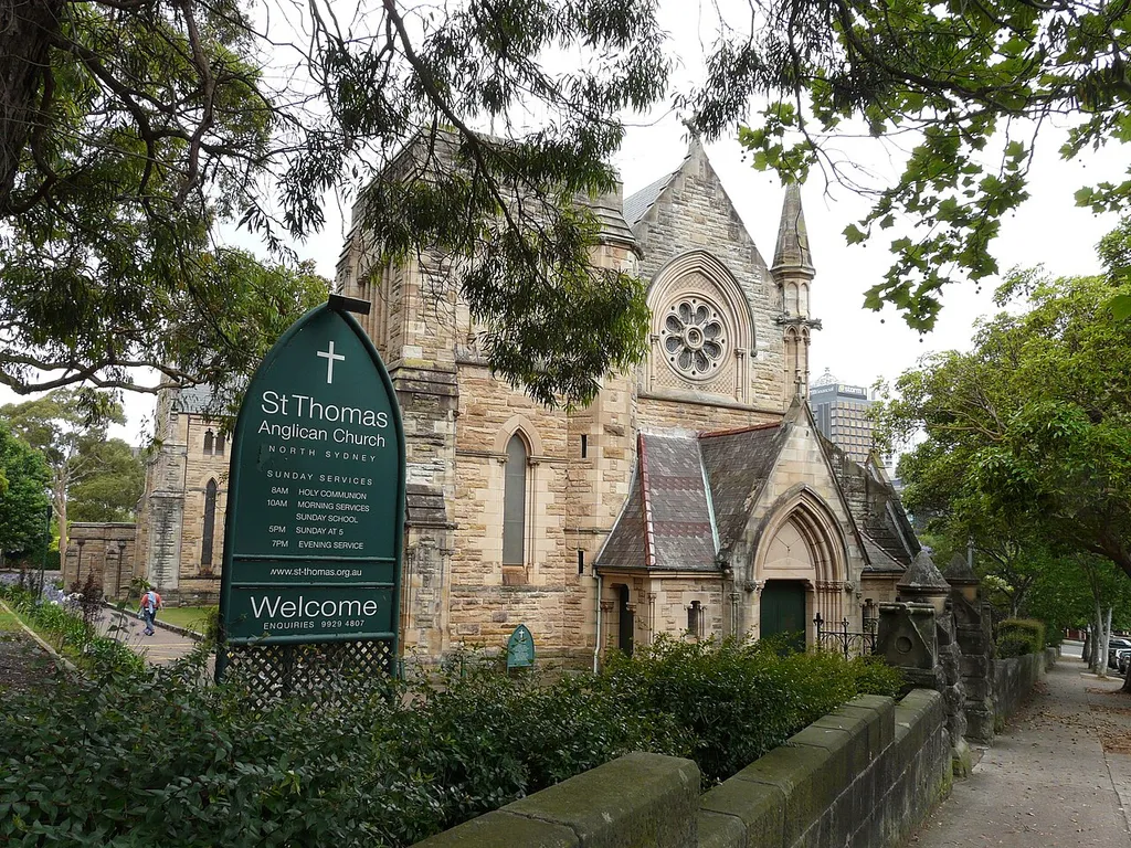 St Thomas Anglican Church in North Sydney