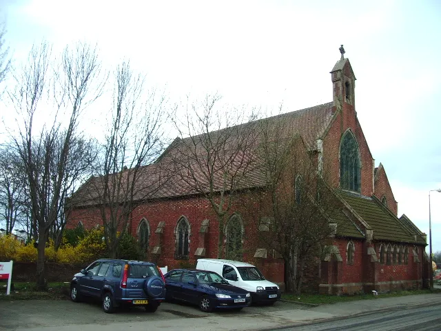 St Jerome with St Silas Church, Beswick Not been used for a number of years.--Barlen Street; 1913 by E. Lingen Barber (Pevsner BE36)
