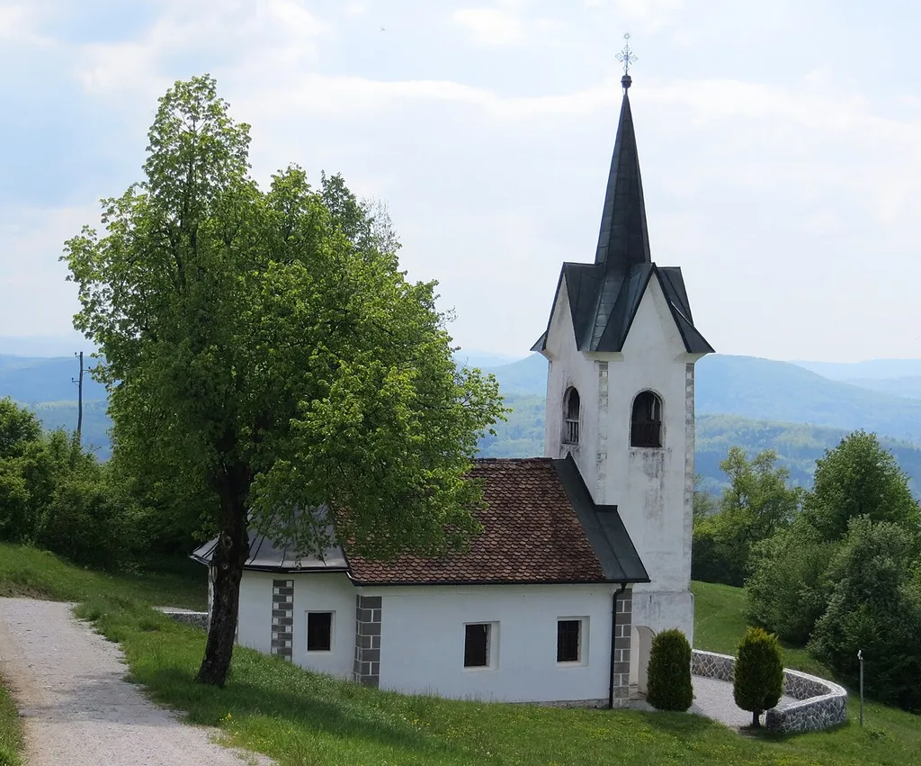 Mary Magdalene Church in Kriška Vas, Municipality of Ivančna Gorica, Slovenia