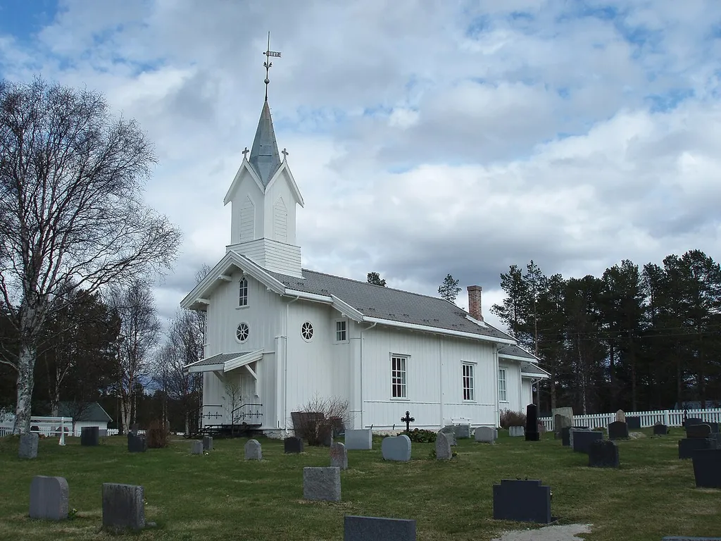 Drevsjø Church in Engerdal municipality in Hedmark county in Norway.