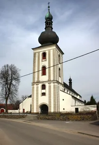 Saint John the Baptist church in Měřín