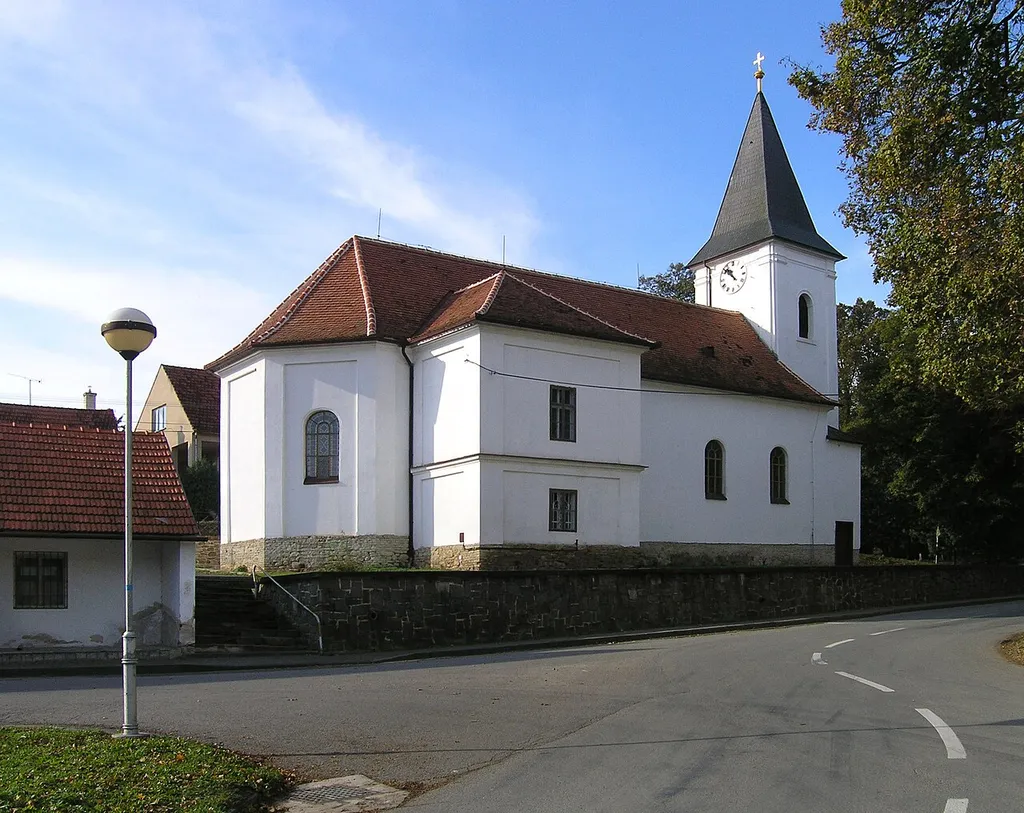 Church in Diváky, Czech Republic