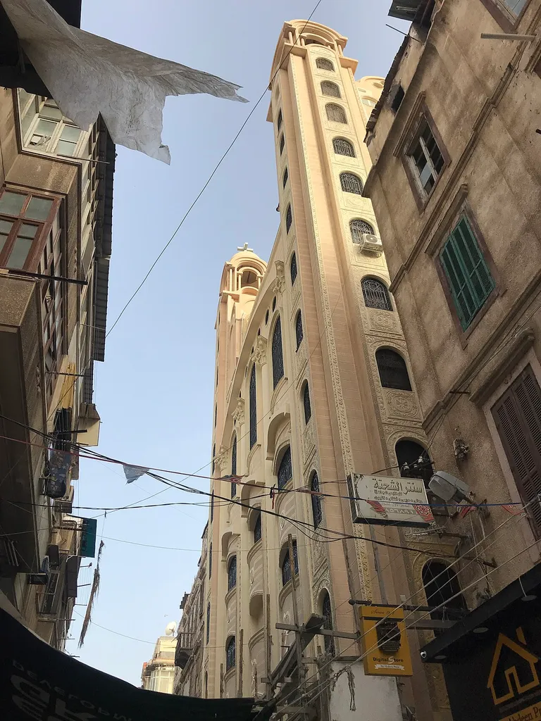 Saint Mary and St. Moses the Black Coptic Orthodox Church in Alexandria, Egypt