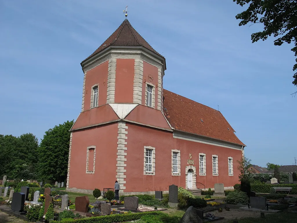 Kirche in Schloß Ricklingen: Außenansicht