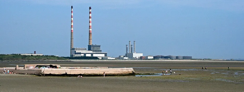 Swimming pool on the beach at Sandymount, Dublin, Ireland