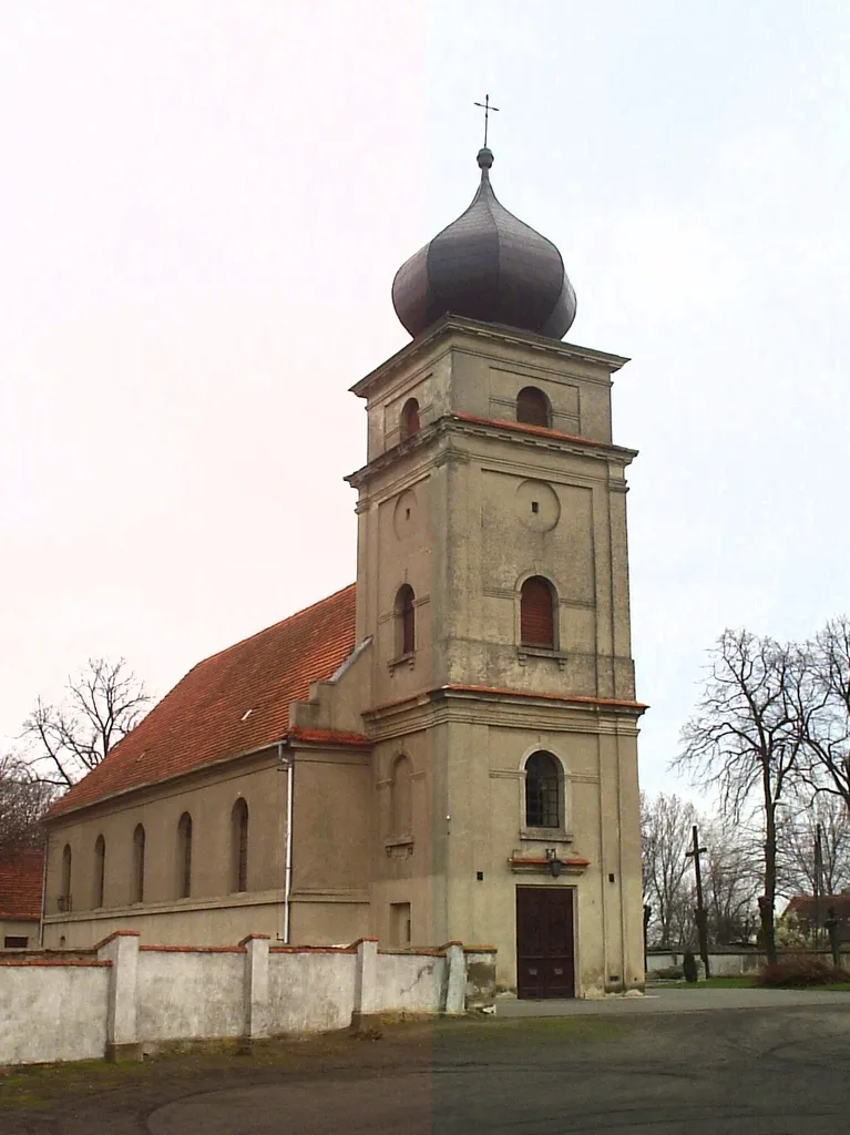 Saint Nicholas church in Goniembice, Poland
