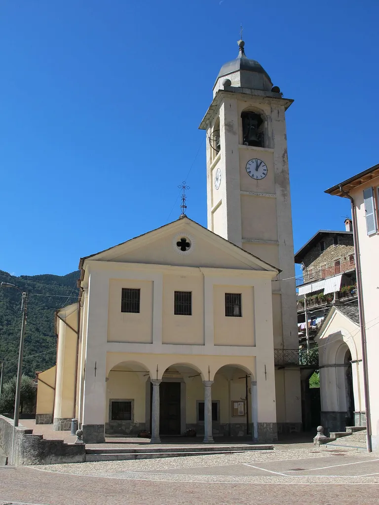 Italy, Lombardy, Dosso del Liro, parish church Santissima Annunziata