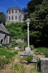 St Donat's Churchyard Cross