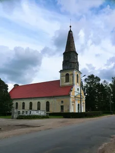 Lutheran church in Suntaži