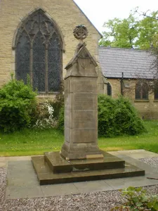 Lower Crumpsall War Memorial Outside St Thomas With St Mark's Church
