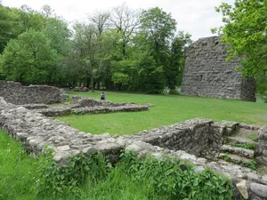 Freudenau castle ruin