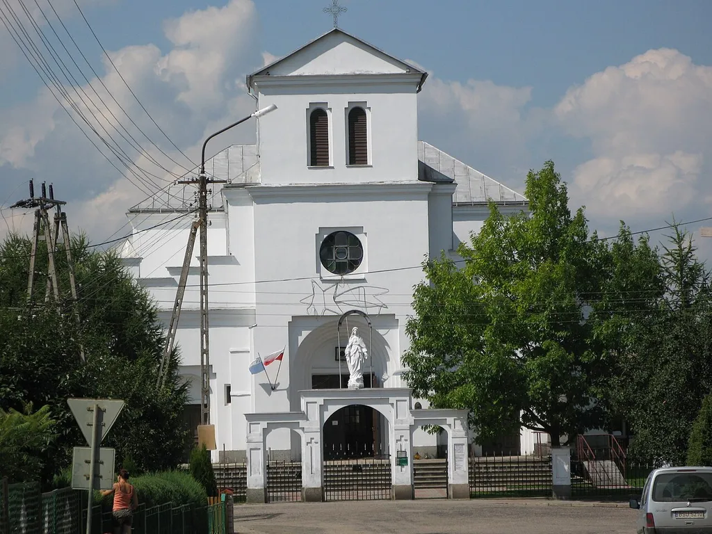 Przerośl - rzymskokatolicki kościół parafialny p.w. Narodzenia Najświętszej Maryi Panny