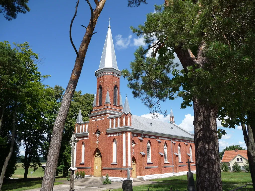 Church of the Exaltation of the Holy Cross in Gelgaudiškis