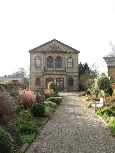 Methodist church, Masham Large Methodist chapel dating from 1892.