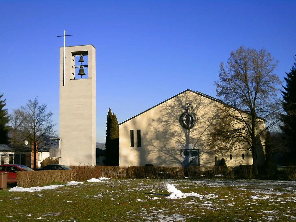 Kath. Pfarrkirche Maria Königin in Kapfenberg-Schirmitzbühel.