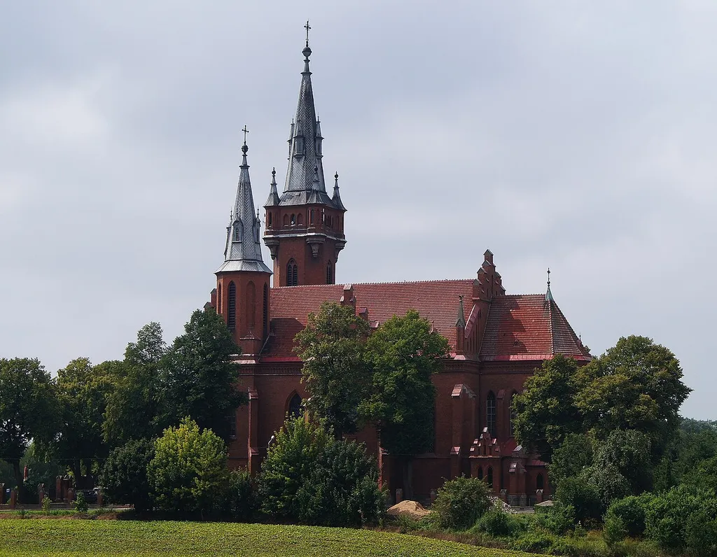 Chełmica Duża - kościół parafialny p.w. św. Jakuba, 1906-1917