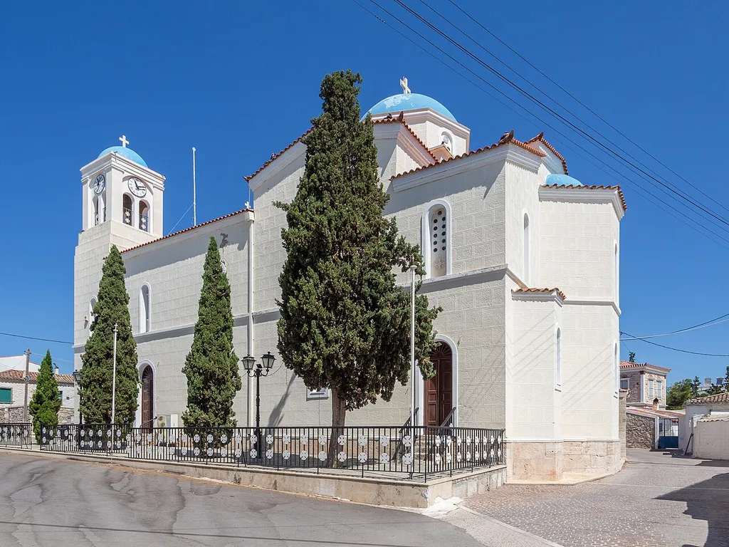 Church of Eisodia Theotokou, Ampelakia, Salamis