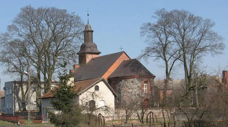 Saint Michael Archangel church in Głomsk, Poland