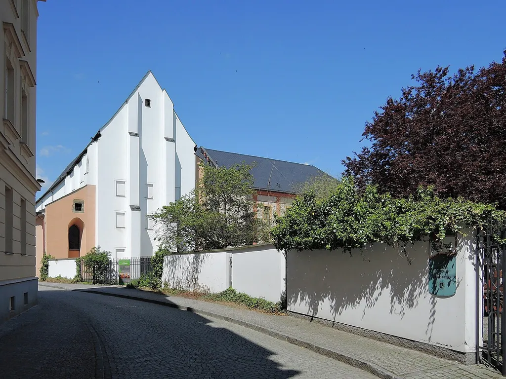 Opava, ulice Mnišská, bývalý dominikánský klášter s kostelem sv. Václava