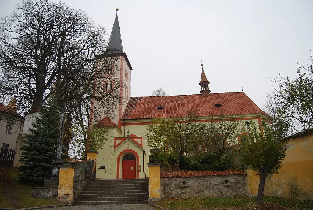 Church in Čestice, Strakonice District, Czech Republic