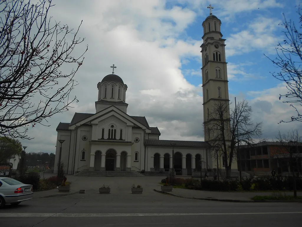Serbian Orthodox Cathedral in Bijeljina