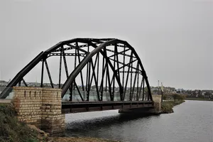 Railway bridge in Menzelinsk