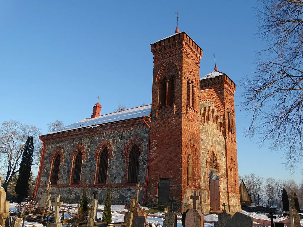 Roman Catholic Church of Saint Joseph in Karvys, Vilnius district, Lithuania