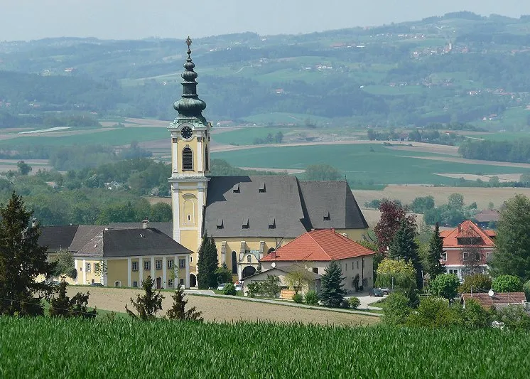 Blick auf Scharten, Oberösterreich