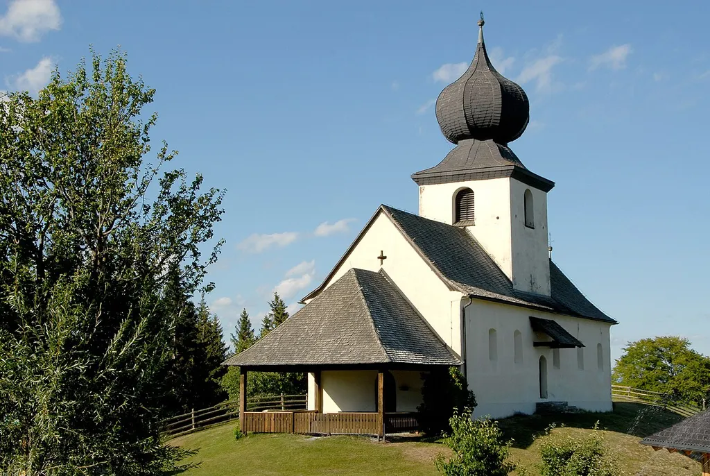 Subsidiary church Saint Paul, municipality Sankt Urban (Kärnten), district Feldkirchen, Carinthia, Austria, EU