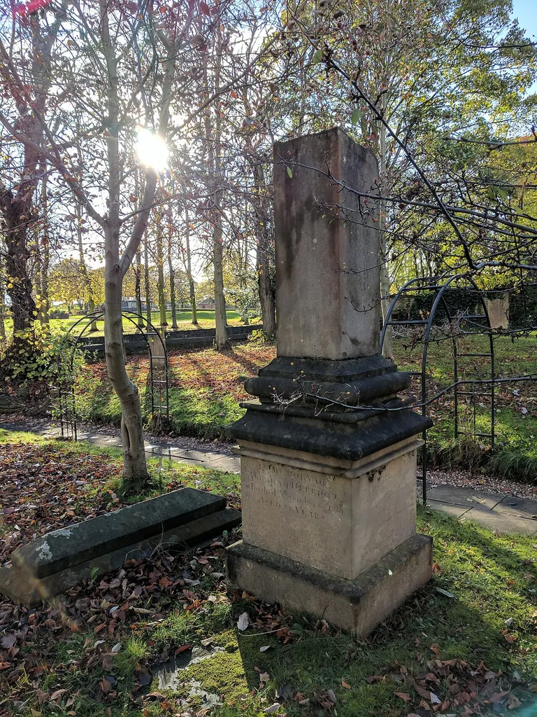 Headstone 28 Metres South Of Chancel At Church Of St Edmund .mw-parser-output .messagebox{margin:4px 0;width:auto;border-collapse:collapse;border:2px solid var(--border-color-progressive,#6485d1);background-color:var(--background-color-neutral-subtle,#fbfcff);color:var(--color-base,#202122);box-sizing:border-box;border-inline-start-width:8px}.mw-parser-output .messagebox.mbox-small{font-size:88%;line-height:1.25em}.mw-parser-output .mbox-warning,.mw-parser-output .mbox-speedy{border:2px solid var(--border-color-error,#b22222);background:var(--background-color-error-subtle,#ffdbdb);border-inline-start-width:8px}.mw-parser-output .mbox-serious,.mw-parser-output .mbox-delete,.mw-parser-output .mbox-stop{border:2px solid var(--border-color-error,#b22222);border-inline-start-width:8px}.mw-parser-output .mbox-issue,.mw-parser-output .mbox-content{border:2px solid #f28500;background:var(--background-color-warning-subtle,#ffe);border-inline-start-width:8px}.mw-parser-output .mbox-query,.mw-parser-output .mbox-style{border:2px solid #f4c430;background:var(--background-color-warning-subtle,#ffe);border-inline-start-width:8px}.mw-parser-output .mbox-shit{border:2px solid #960;border-inline-start-width:8px}.mw-parser-output .mbox-license{border:2px solid #88a;border-inline-start-width:initial}.mw-parser-output .mbox-legal{border:2px solid var(--border-color-notice,#666);background:var(--background-color-base,#fff);border-inline-start-width:8px}.mw-parser-output .mbox-honor{border:2px solid #ca3;background:var(--background-color-warning-subtle,#fcf4db);border-inline-start-width:8px}.mw-parser-output .mbox-growth{border:2px solid #8d4;background:var(--background-color-success-subtle,#d5fdf4);border-inline-start-width:8px}.mw-parser-output .mbox-move{border:2px solid #93c;border-inline-start-width:8px}.mw-parser-output .mbox-protection,.mw-parser-output .mbox-message{border:2px solid var(--border-color-base,#aaa);border-inline-start-width:8px}.mw-parser-output .messagebox .mbox-te