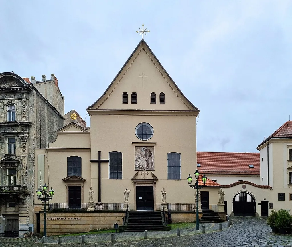 The Finding of the True Cross Church in Brno (South Moravian Region, Czechia).