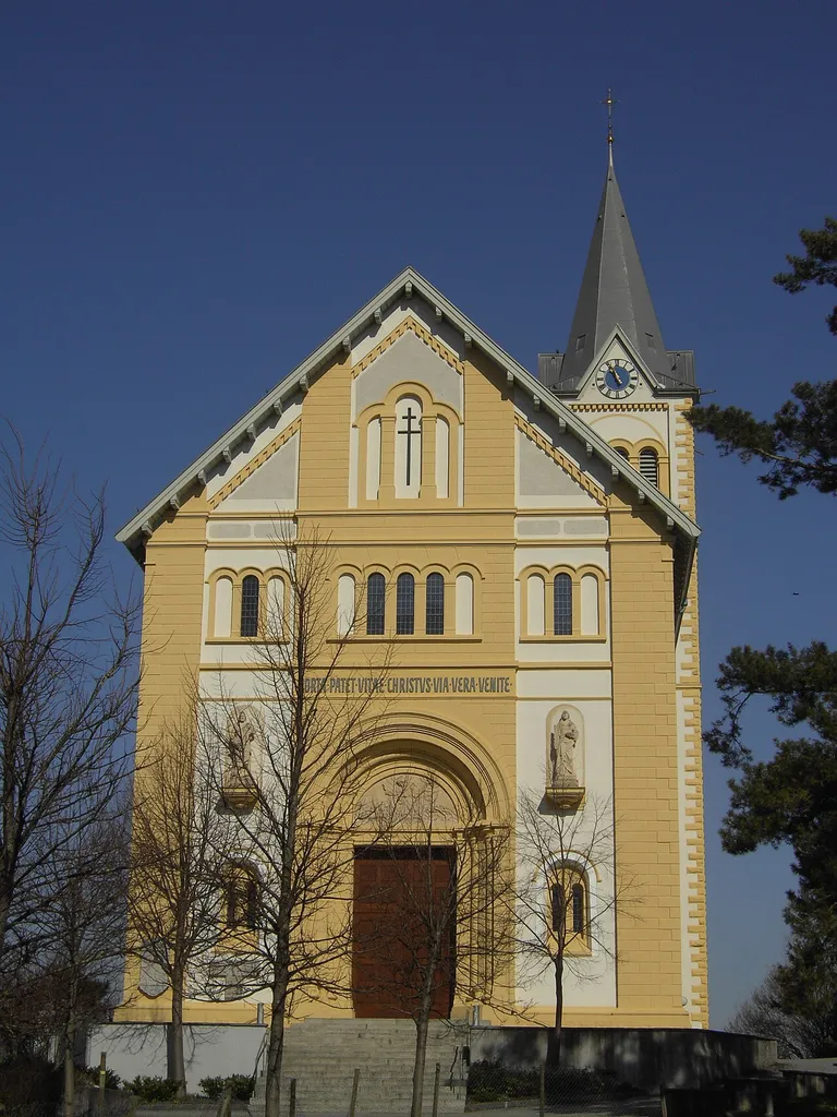 Church of Reichenburg SZ in Switzerland