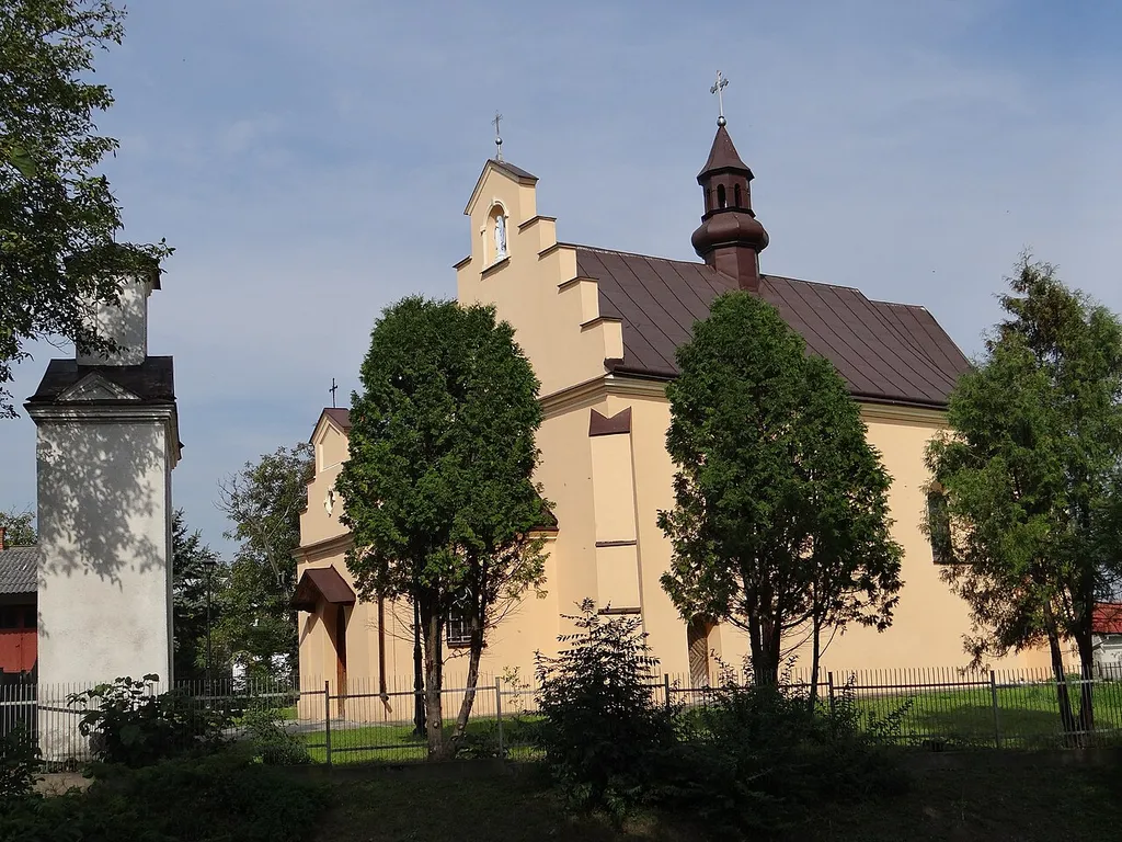 Kańczuga, zespół cerkwi greko-kat. p.w. Opieki NMP, ob. kościoła fil. p.w. Matki Boskiej Ła…, XVII-XVIII - 1909