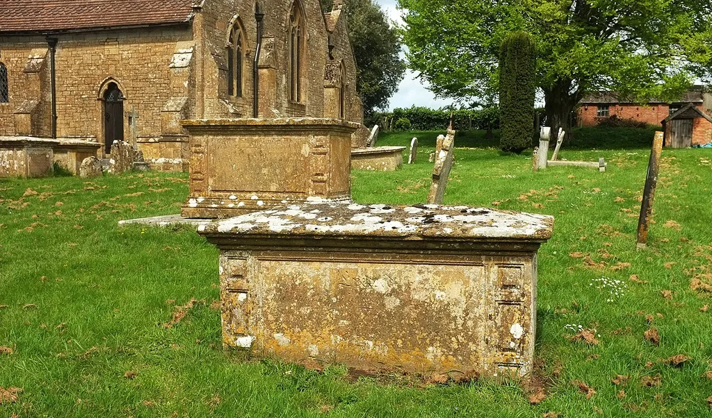 Chest tombs, Church of All Saints, Merriott