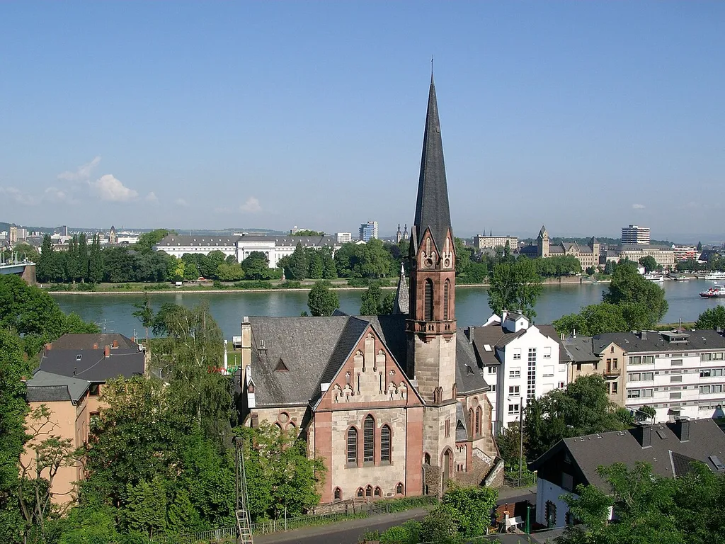 Evangelical Church in Koblenz-Pfaffendorf