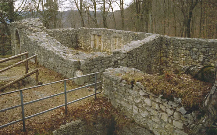 Wohnbereich der Burg Alt-Schauenburg, Frenkendorf