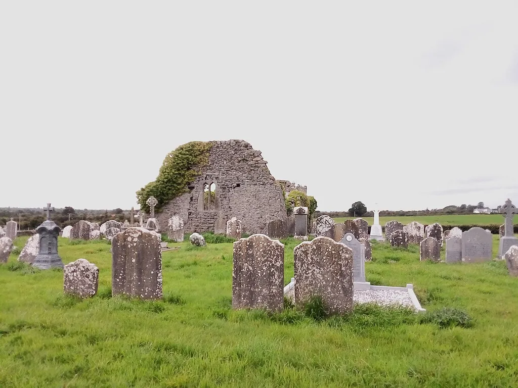 Church ruin and graveyard at Newtown (Baker) SMR KK027-012001- (church)