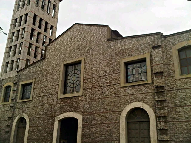 Catedral en el malecon de Puerto Cabello