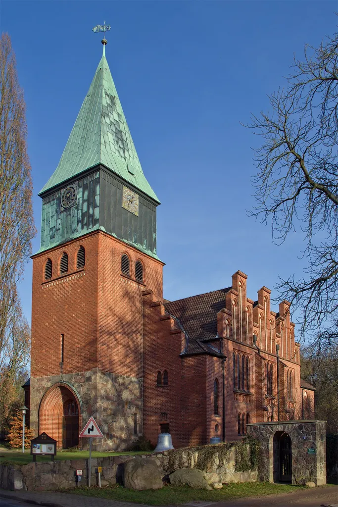 Church of the village Schnega (district Lüchow-Dannenberg, northern Germany).