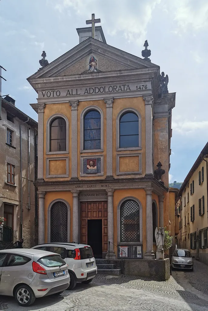 Chiesa di San Giovanni Battista (Schignano) - facciata
